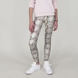 Tractr Girl's Snake-Print Pant Size 12 NWT